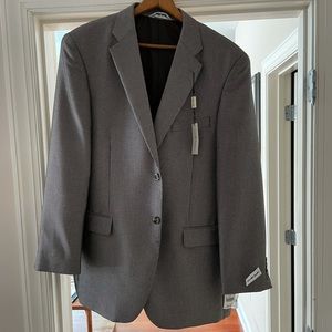 Black & white suit jacket